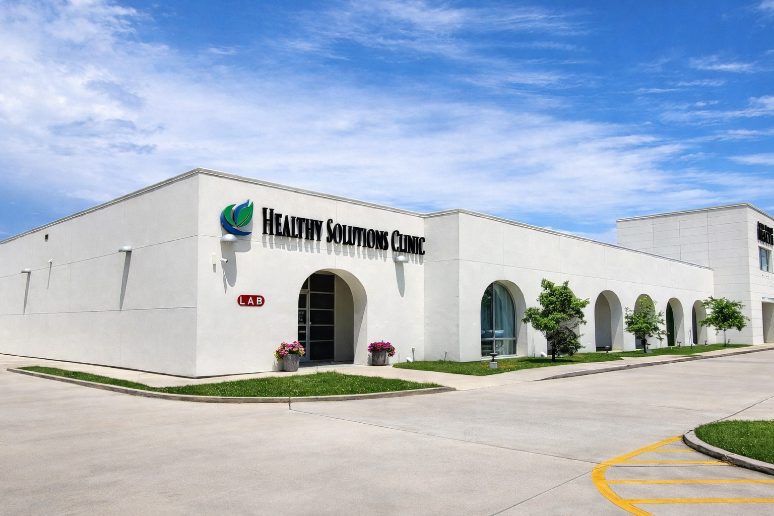 Healthy Solutions Clinic building at 527 Odd Fellows Road, Crowley, Louisiana