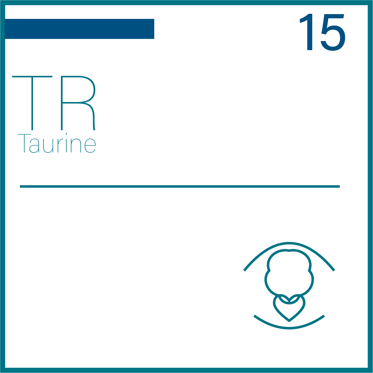 Taurine periodic table icon