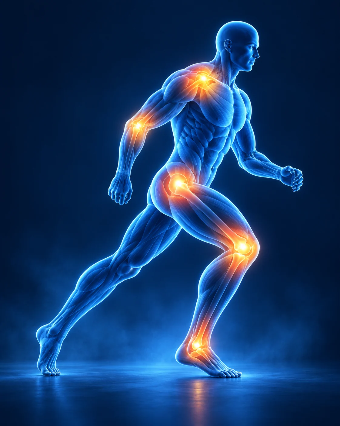 Conceptual illustration of tissue repair research